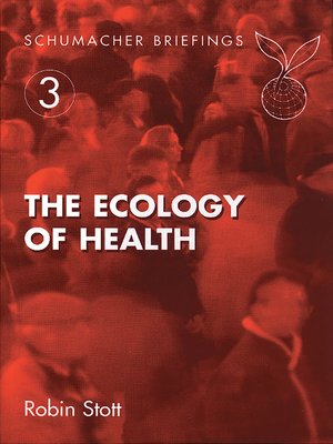 cover image of The Ecology of Health
